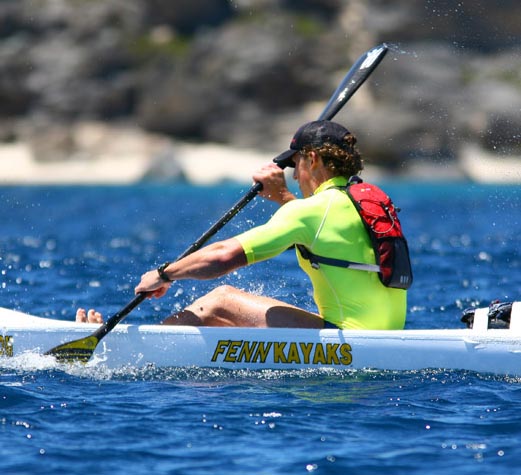 Brendan Sarson King of Cape Surf Ski